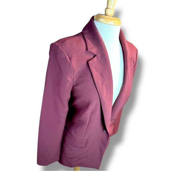 Open Edit Women's Oversized Blazer - Picture 2 of 4